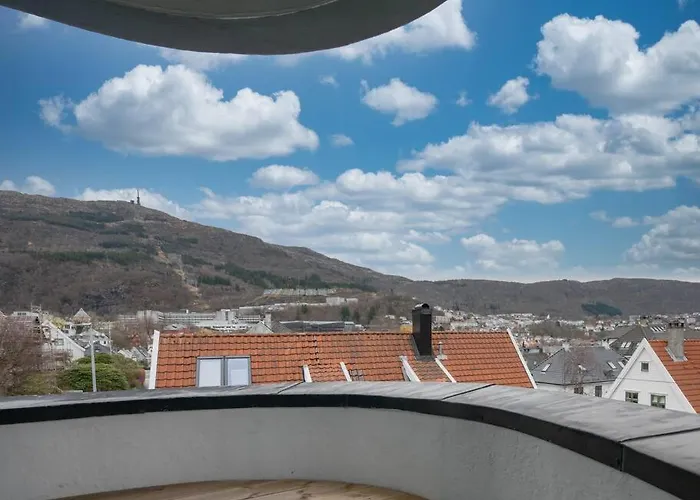 Scandinavian Style Apartement! Balcony And Stunning Views! アパート ベルゲン
